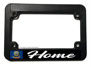 Home Idaho Flag Motorcycle License Plate Frame