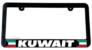 Kuwait World Country Flag Car Truck Auto License Plate Frame