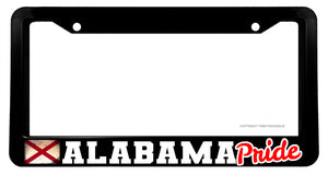 Alabama Pride Love Vintage Style Car Truck License Plate Frame - OwnTheAvenue