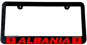 Albania License Plate Frame