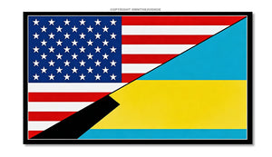 USA American Bahamas World Flag Country Vinyl Sticker Decal 3.5" - OwnTheAvenue