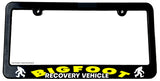 Bigfoot Sasquatch Recovery Vehicle Funny Joke License Plate Frame - OwnTheAvenue