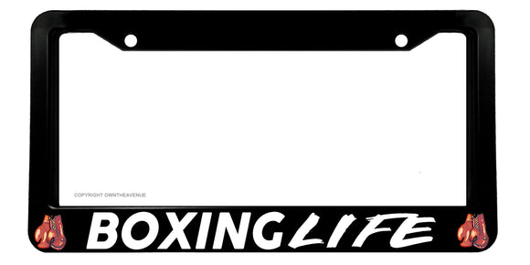 Boxing Life Vintage Style Retro Car Truck Auto License Plate Frame - OwnTheAvenue