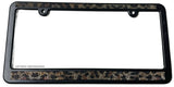 Cheetah Crystal Diamond Bling Rhinestone License Plate Frame - OwnTheAvenue