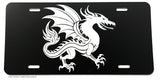 Chinese Dragon Anime Tattoo Style JDM License Plate Cover - OwnTheAvenue