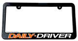 Daily Driver JDM Racing Drifting Car Truck Slim License Plate Frame - OwnTheAvenue