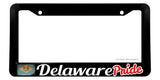 Delaware Pride Love Vintage Style Car Truck License Plate Frame - OwnTheAvenue