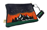 OwnTheAvenue Hiking Camping Forest Nature Mountains Sunset Purse Bag Handmade - OwnTheAvenue