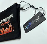 OwnTheAvenue Grim Reaper Skeleton Flames Fire Skate JDM Purse Bag Handmade