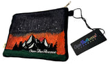 OwnTheAvenue Hiking Camping Forest Nature Mountains Sunset Purse Bag Handmade - OwnTheAvenue