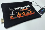 OwnTheAvenue Grim Reaper Skeleton Flames Fire Skate JDM Purse Bag Handmade