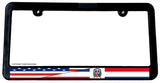 USA American Dominican Republic World Flag Country License Plate Frame - OwnTheAvenue