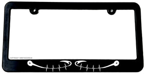 Fishing Fish Hook Heart Beat Car Truck Auto License Plate Frame