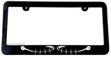 Fishing Fish Hook Heart Beat Car Truck Auto License Plate Frame