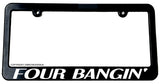 Four Bangin' JDM License Plate Frame - OwnTheAvenue