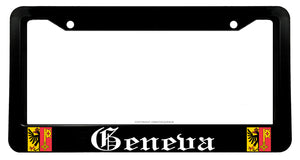 Geneva Switzerland Car Truck Auto License Plate Frame - OwnTheAvenue