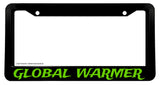 Global Warmer Funny Earth Climate Diesel JDM Car Truck License Plate Frame - OwnTheAvenue