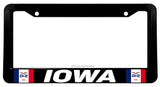 Iowa Flag Car Truck Auto Model V01 License Plate Frame - OwnTheAvenue