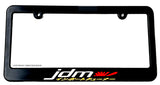 JDM Kanji Japanese Rising Sun Yellow Red White Art Slim License Plate Frame - OwnTheAvenue