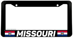 Missouri Flag Car Truck Auto License Plate Frame - OwnTheAvenue