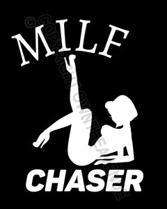 Milf Chaser Funny Joke Gag Prank JDM Drifting Vinyl Decal Sticker 5" - OwnTheAvenue