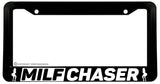 Milf Chaser Funny Joke Gag Prank JDM Drifting License Plate Frame - OwnTheAvenue