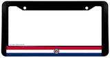 Missouri Flag Stripe Car Truck Auto License Plate Frame - OwnTheAvenue