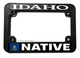 Idaho Native Motorcycle License Plate Frame