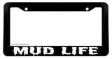 Mud Life Off Roading 4x4 Diesel Mudding Truck Car License Plate Frame - OwnTheAvenue