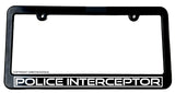 Police Interceptor License Plate Frame - OwnTheAvenue