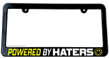 Powered By Haters Funny Joke JDM Drifting Racing License Plate Frame - OwnTheAvenue