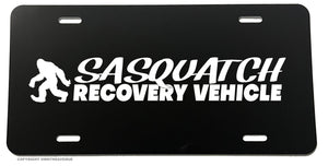 Bigfoot Sasquatch Recovery Vehicle Funny Model-V01 License Plate Cover - OwnTheAvenue