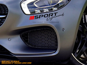 Sport Engineered Racing Stripe Euro Drifting Super Sports Car Sticker Decal