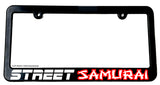 Street Samurai Drag Drift Race Drifting JDM Funny Slim License Plate Frame - OwnTheAvenue