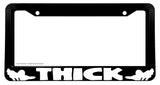 Thick BBW Sexy Funny Joke JDM Car Truck License Plate Frame - OwnTheAvenue