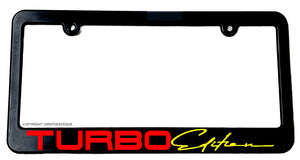 Turbo Edition JDM Racing Drifting Drift Drag Race Exotic Slim License Plate Frame - OwnTheAvenue