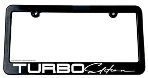 Turbo Edition JDM Racing Drifting Drift Drag Race Auto Slim License Plate Frame - OwnTheAvenue