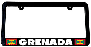 Grenada Flag Caribbean Car Truck Auto License Plate Frame - OwnTheAvenue