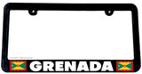 Grenada Flag Caribbean Car Truck Auto License Plate Frame - OwnTheAvenue