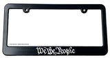 We The People 2nd Amendment USA Patriot America Thin License Plate Frame - OwnTheAvenue