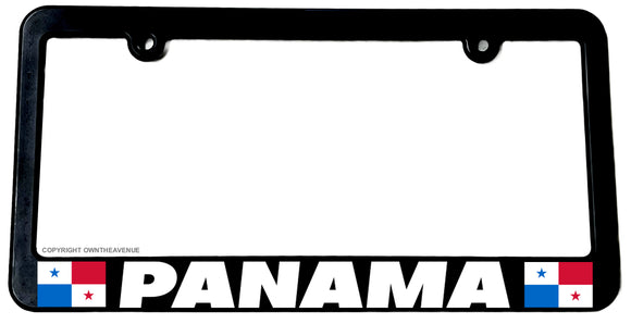 Panama World Country Flag Car Truck Auto License Plate Frame