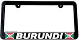 Burundi World Country Car Truck Auto License Plate Frame