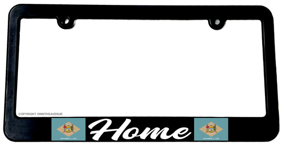 Home Delaware Flag Car Truck Auto License Plate Frame