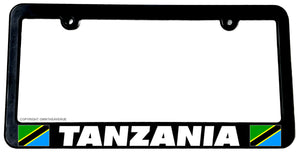 Tanzania Tanzanian World Country Flag Car Truck Auto License Plate Frame