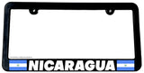 Nicaragua World Country Flag Car Truck Auto License Plate Frame