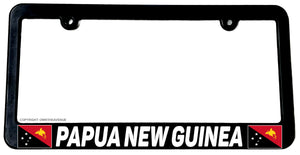 Papua New Guinea World Flag License Plate Frame