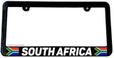 South Africa World Flag Car Truck Auto License Plate Frame