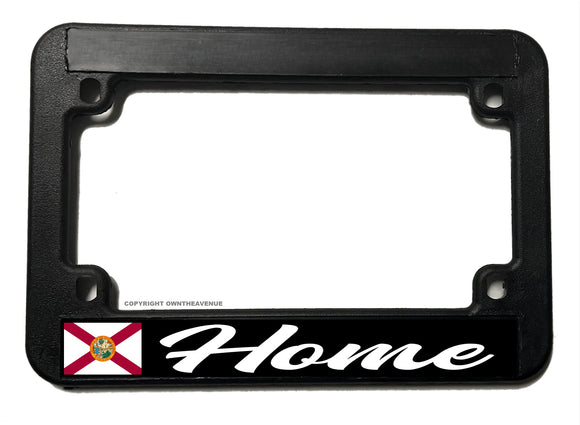 Home Florida Flag Motorcycle License Plate Frame