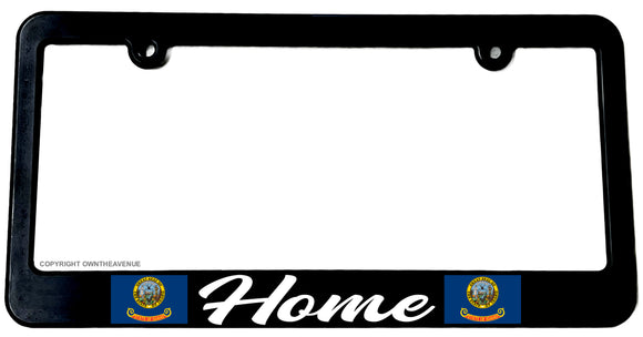 Home Idaho Flag Car Truck Auto License Plate Frame