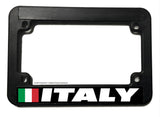 Italy World Country Flag Motorcycle License Plate Frame